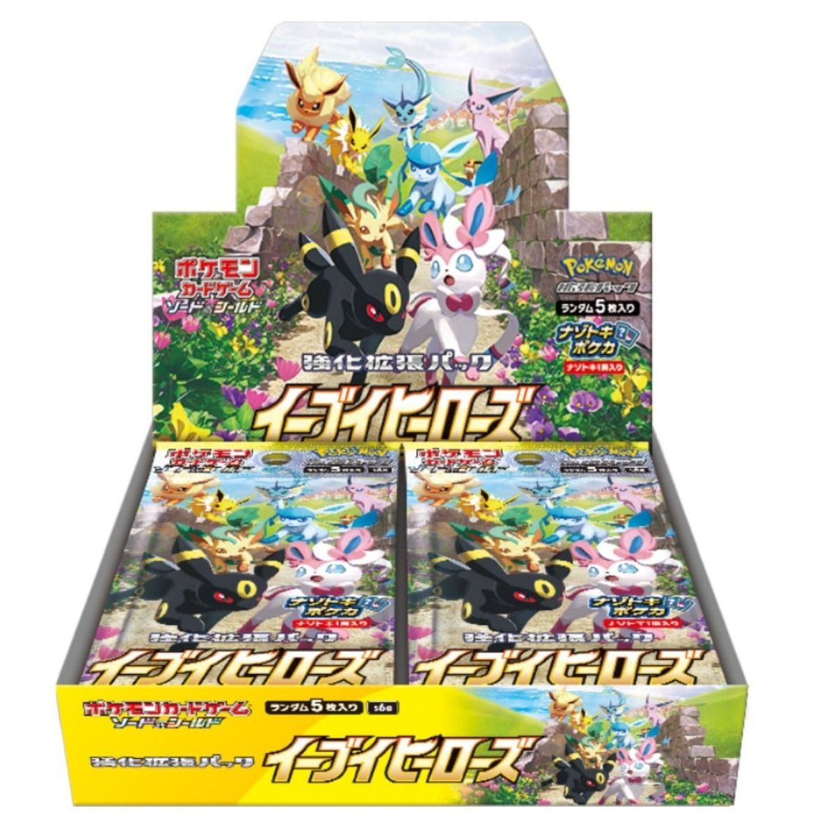 Pokémon - Display - Box of 30 Boosters - Eevee Heroes [S6A] - JP