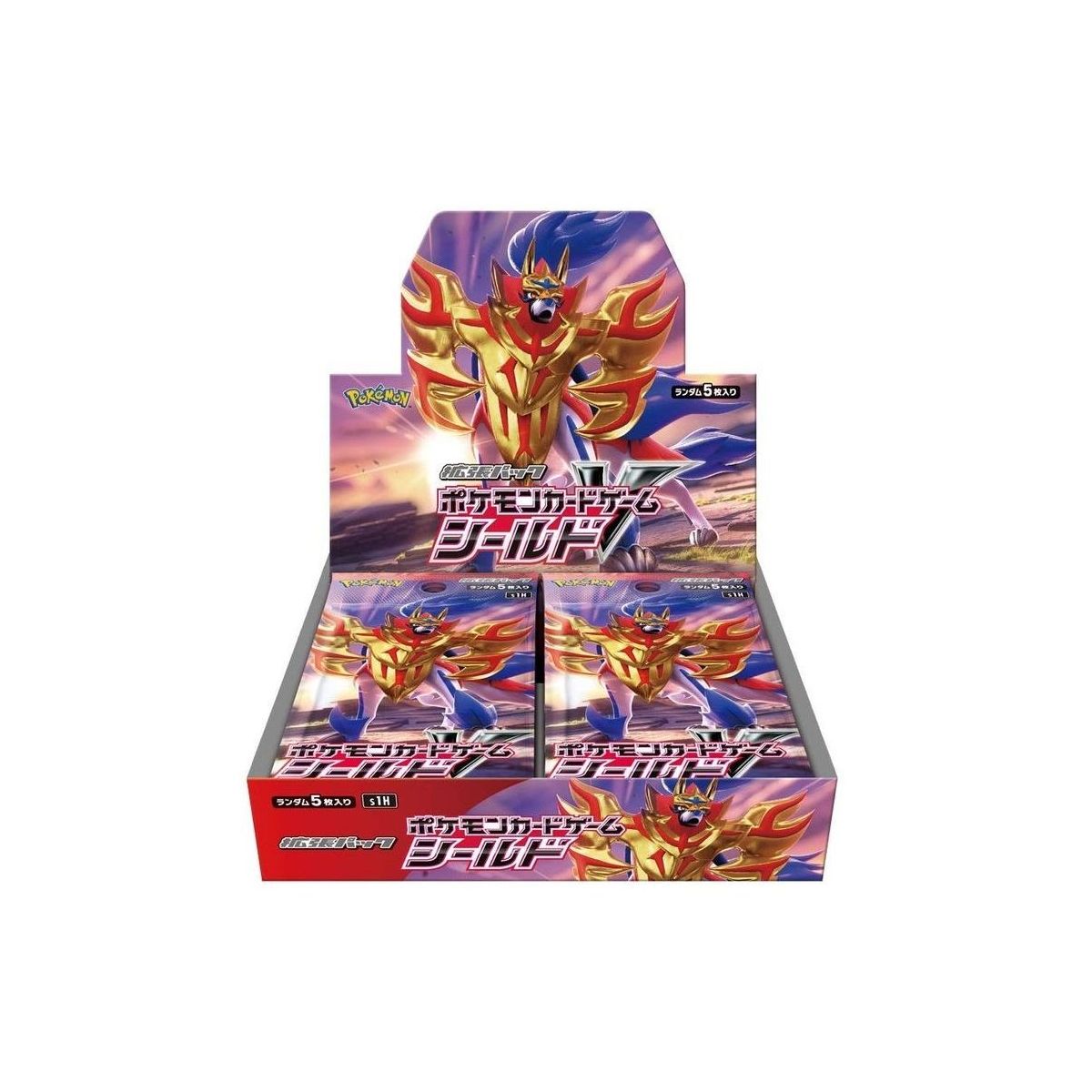 Pokémon - Display - Box of 30 Boosters - Shield [S1H] - JP