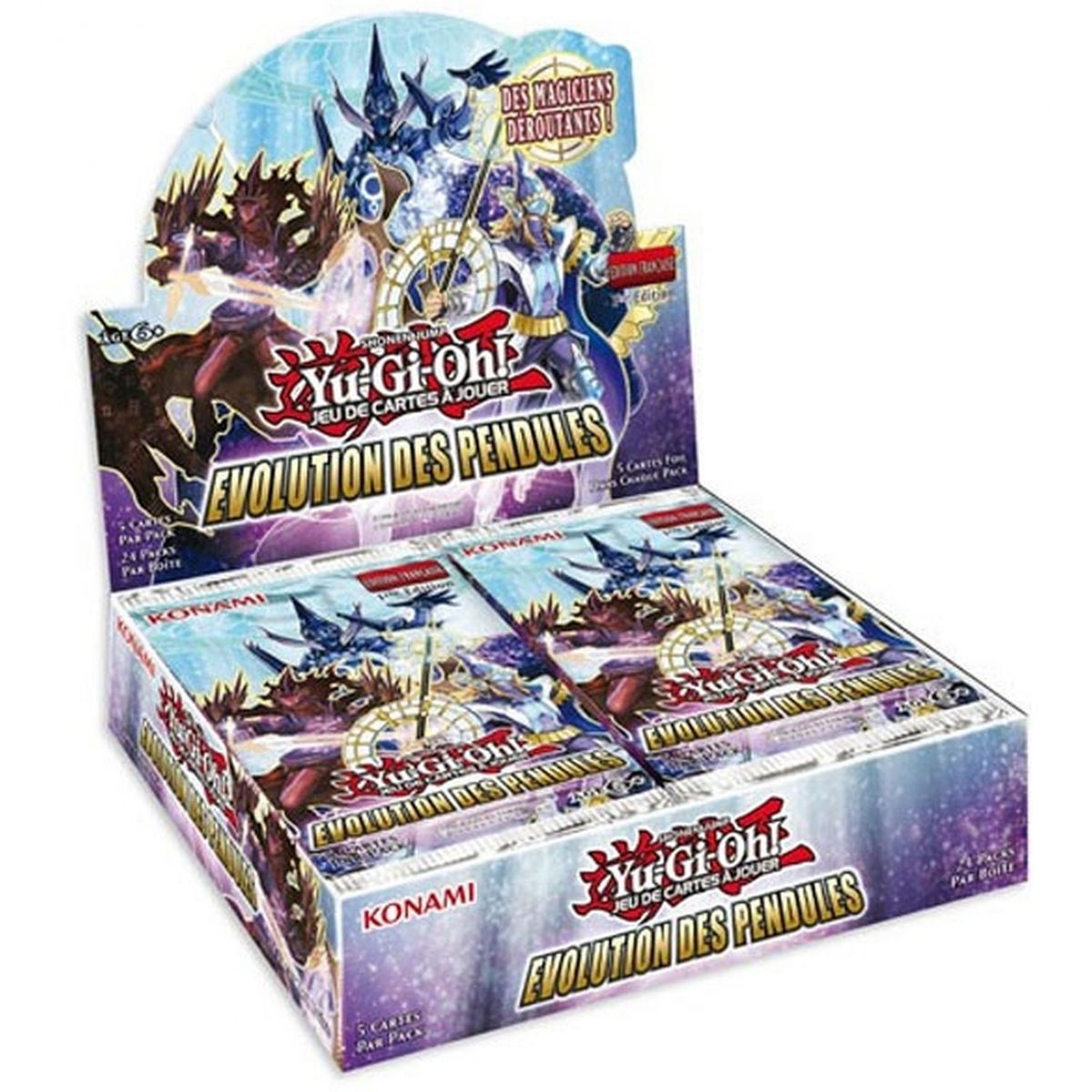 Yu Gi Oh! - Display - Box of 24 Boosters - Evolution of Pendulums - FR