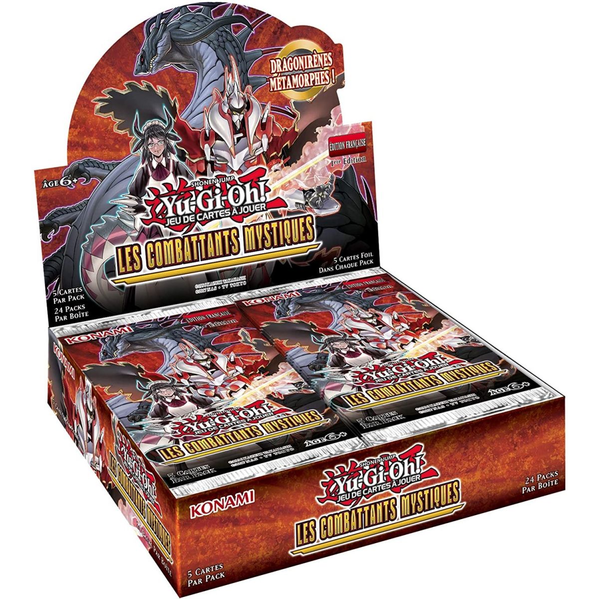 Yu-Gi-Oh! - Display - Box of 24 Boosters - Mystic Fighters - FR