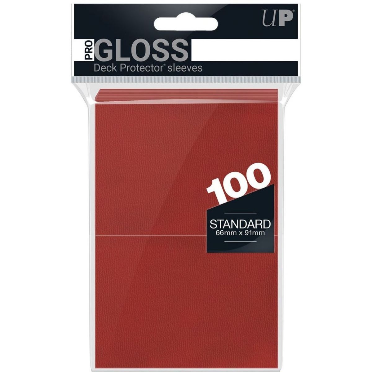 Item Ultra Pro - Card Sleeves - Standard - Red / Red (100)
