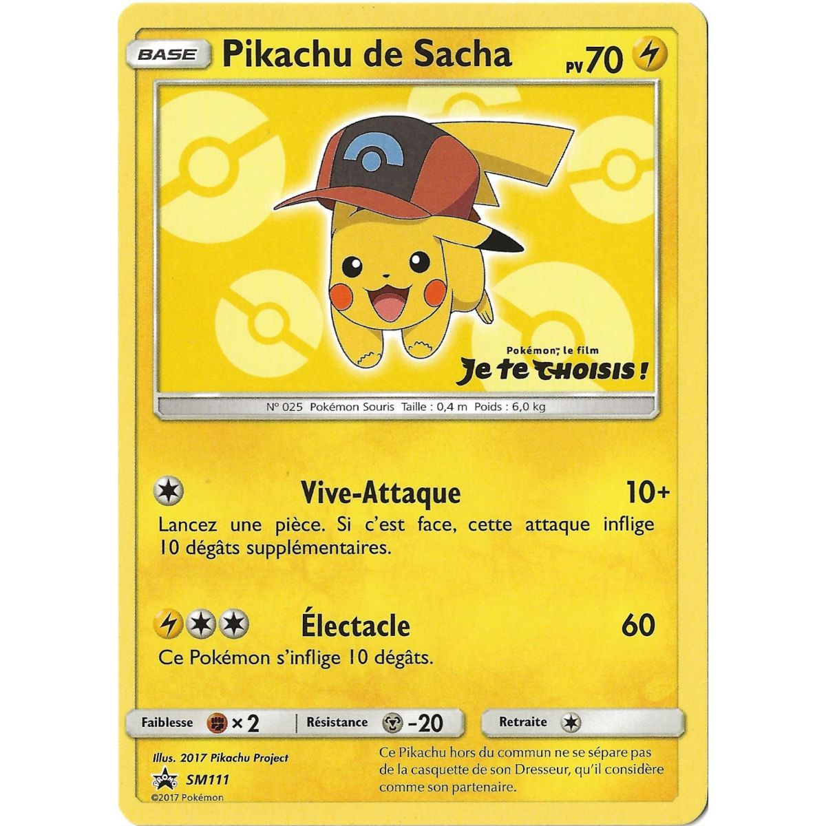 Ash's Pikachu - Promo - SM111