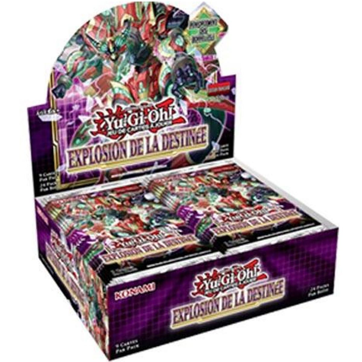 Yu Gi Oh! - Display - Box of 24 Boosters - Explosion of Destiny - FR