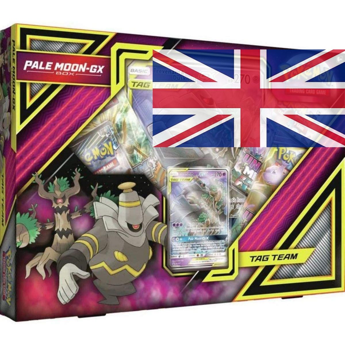 Pokémon - Box - Pale Moon-GX Box - ENGLISH