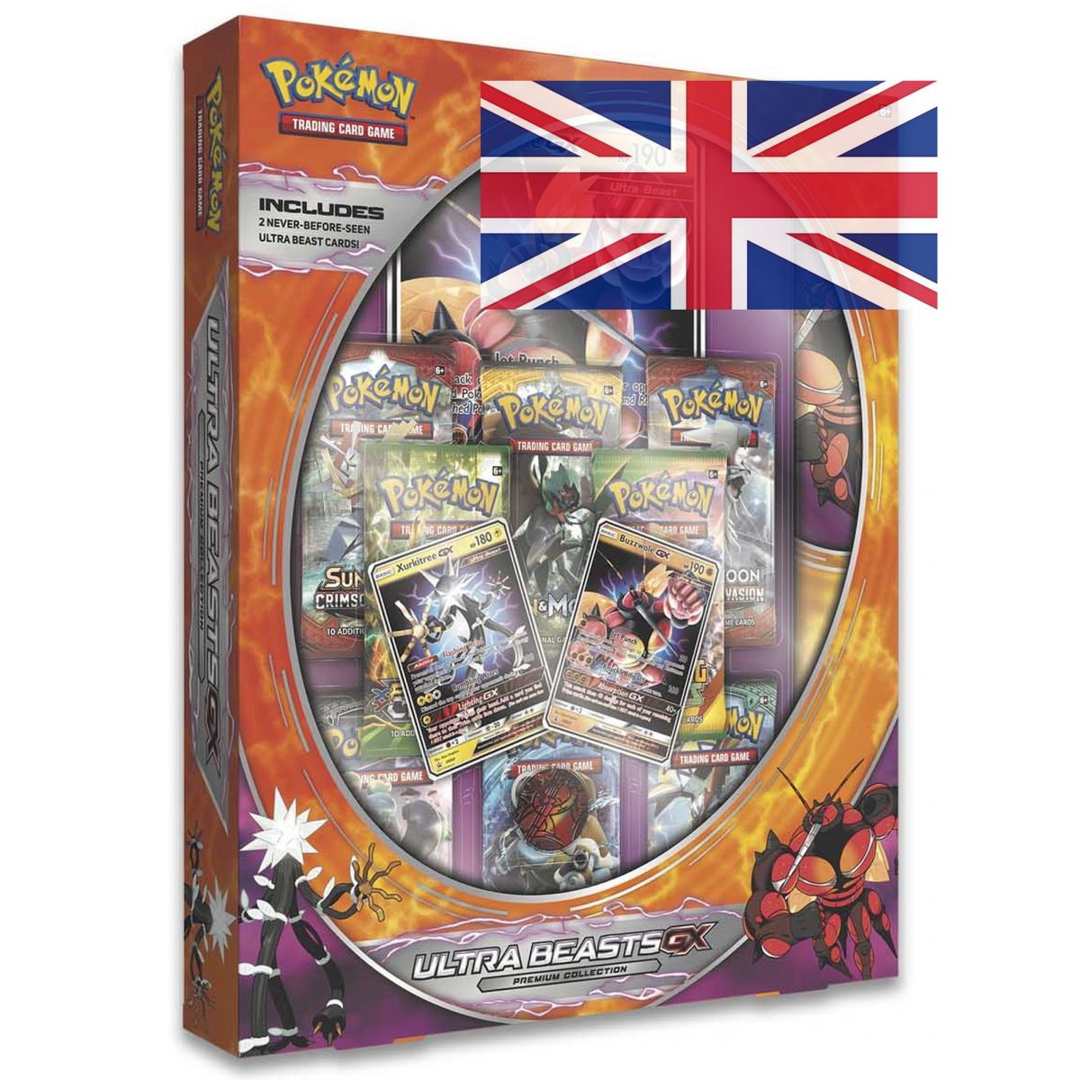 Item Pokémon - Box - Ultra Beasts GX Premium Collection: Buzzwole GX - ENGLISH