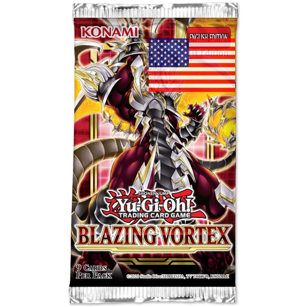 *US Print SEALED* Yu-Gi-Oh! - Booster - Blazing Vortex - AMERICAN