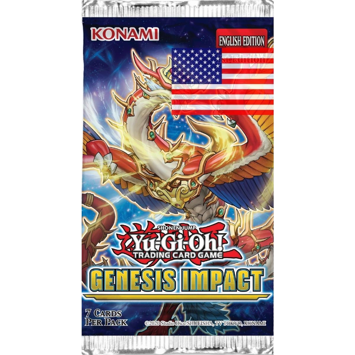 Item *US Print SEALED* Yu-Gi-Oh! - Booster - Genesis Impact - AMERICAN
