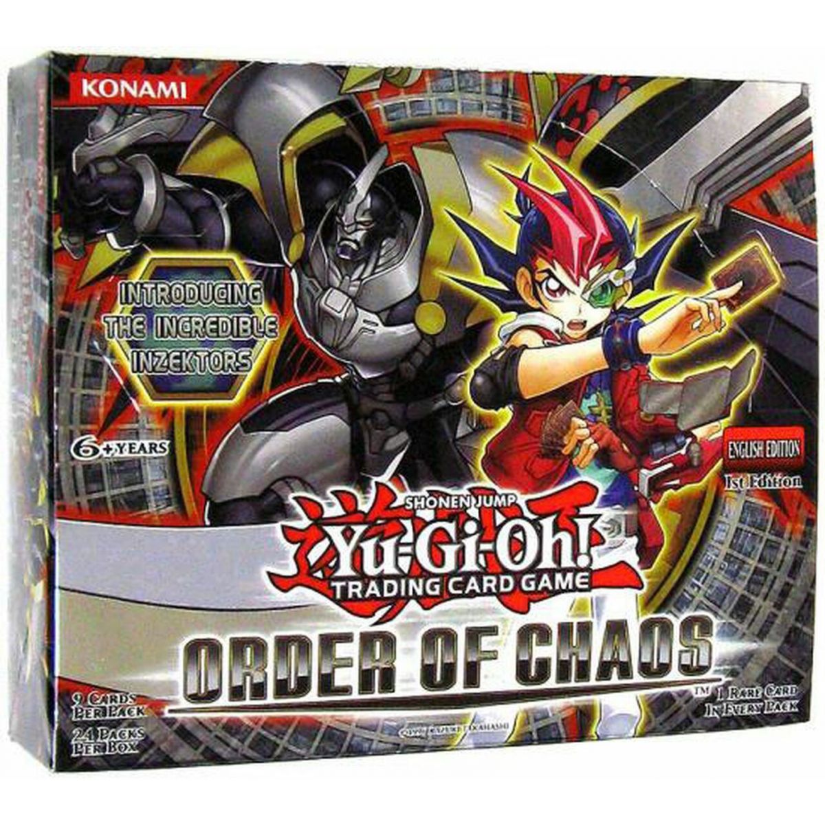 Yu Gi Oh! - Display - Box of 24 Boosters - Order of Chaos - 1st Edition - ENGLISH
