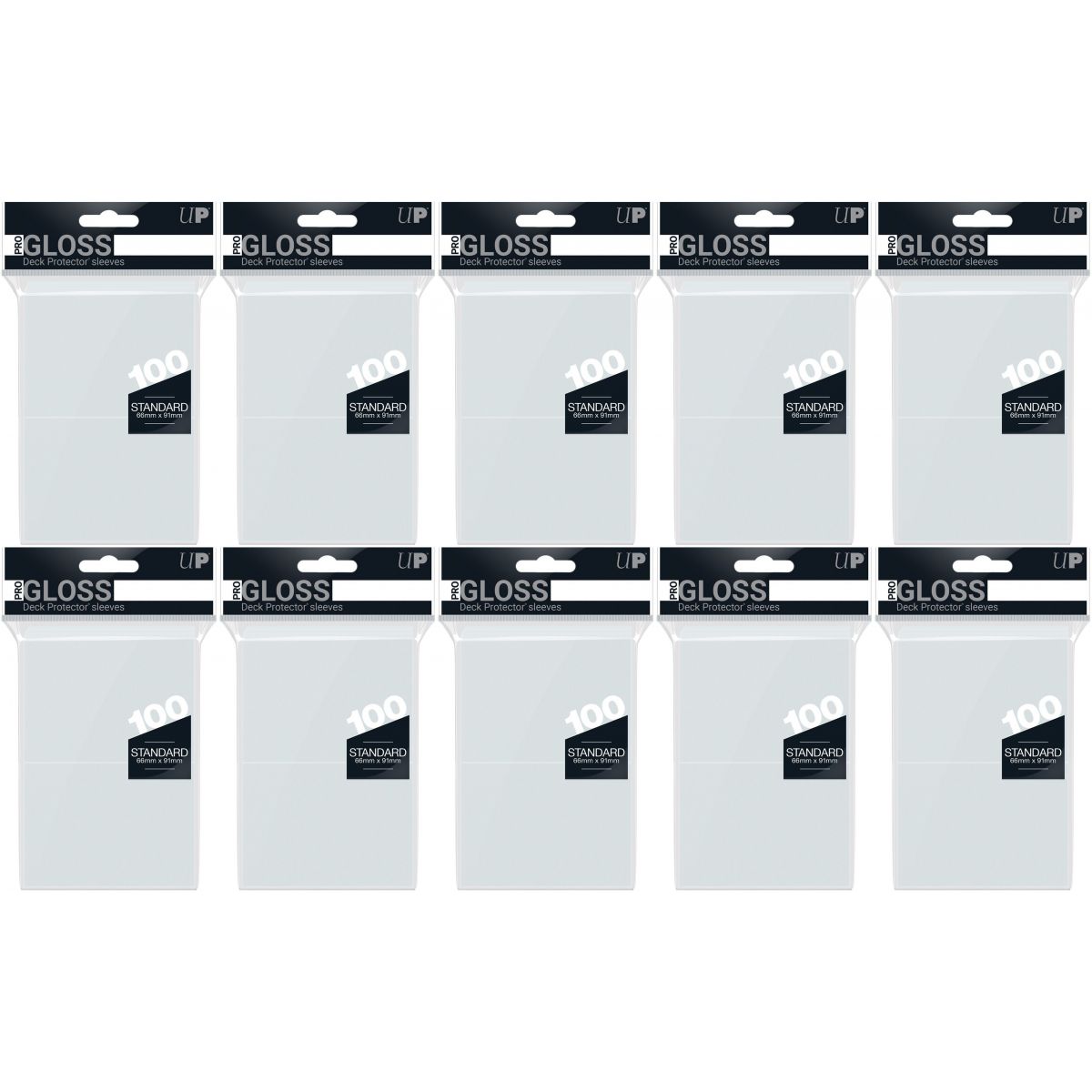 Ultra Pro - Card Sleeves - Standard - Clear - Transparent (1000)