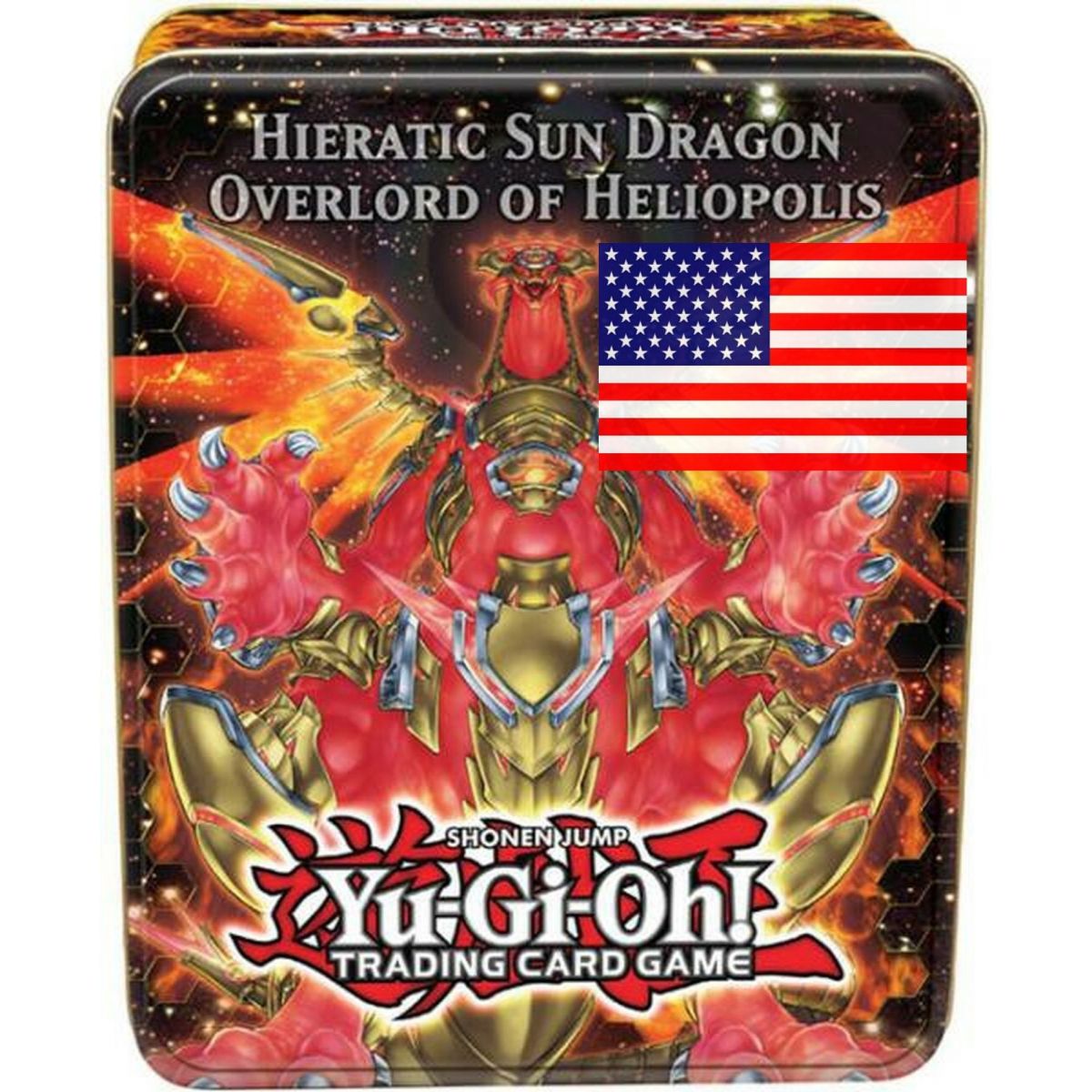 *US Print SEALED* Yu-Gi-Oh! - Tin Box Collectible 2012 - Hieratic Sun Dragon Overlord of Heliopolis - Wave 2