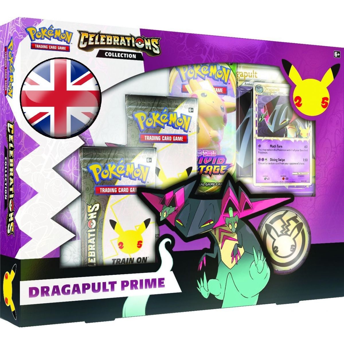 Pokémon - Box - Dragapult Prime - 25th Anniversary Celebrations [EB07.5] - ENGLISH
