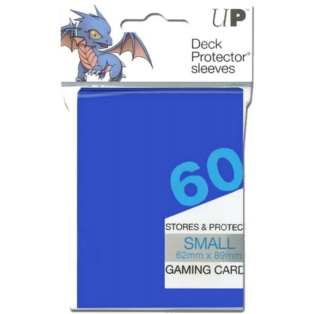 Ultra Pro - Card Sleeves - Small - Blue / Blue (60)