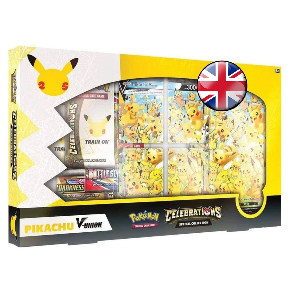 Pokémon - Box - Pikachu V-Union - 25th Anniversary Celebrations [EB07.5] - ENGLISH