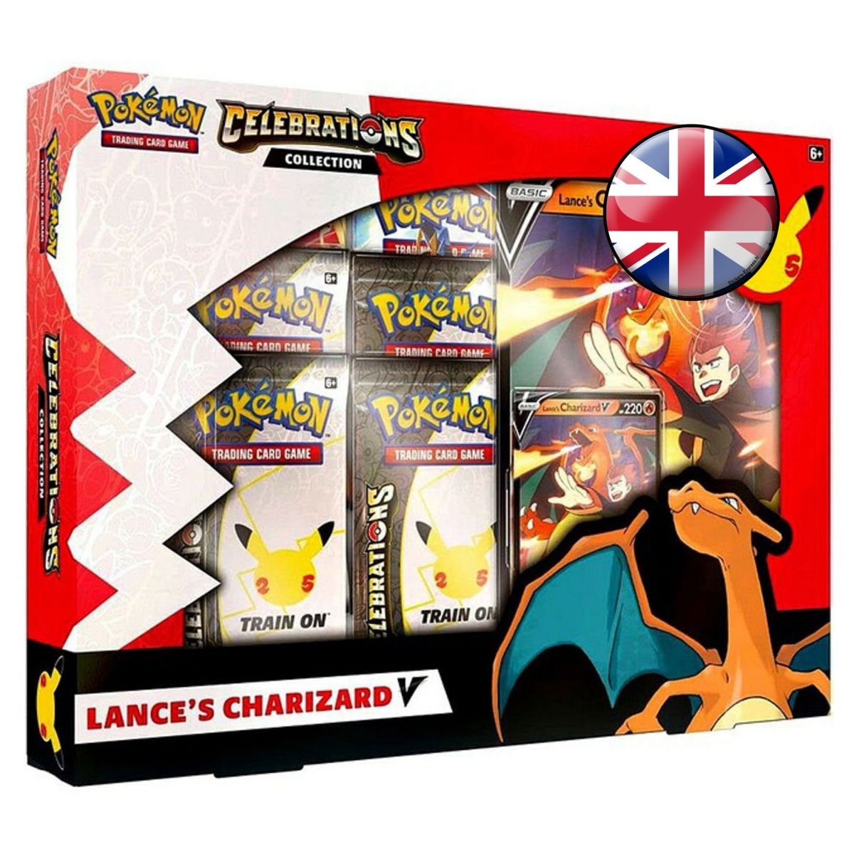 Pokémon - Box - Lance's Charizard V - 25th Anniversary Celebrations [EB07.5] - ENGLISH