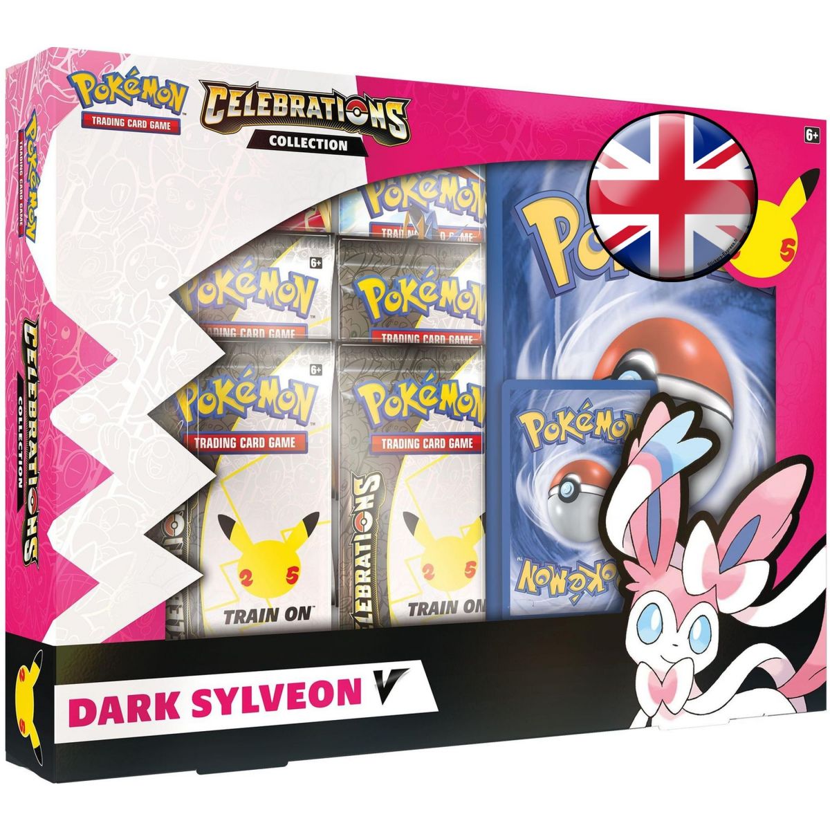 Pokémon - Box - Dark Sylveon V - 25th Anniversary Celebrations [EB07.5] - ENGLISH