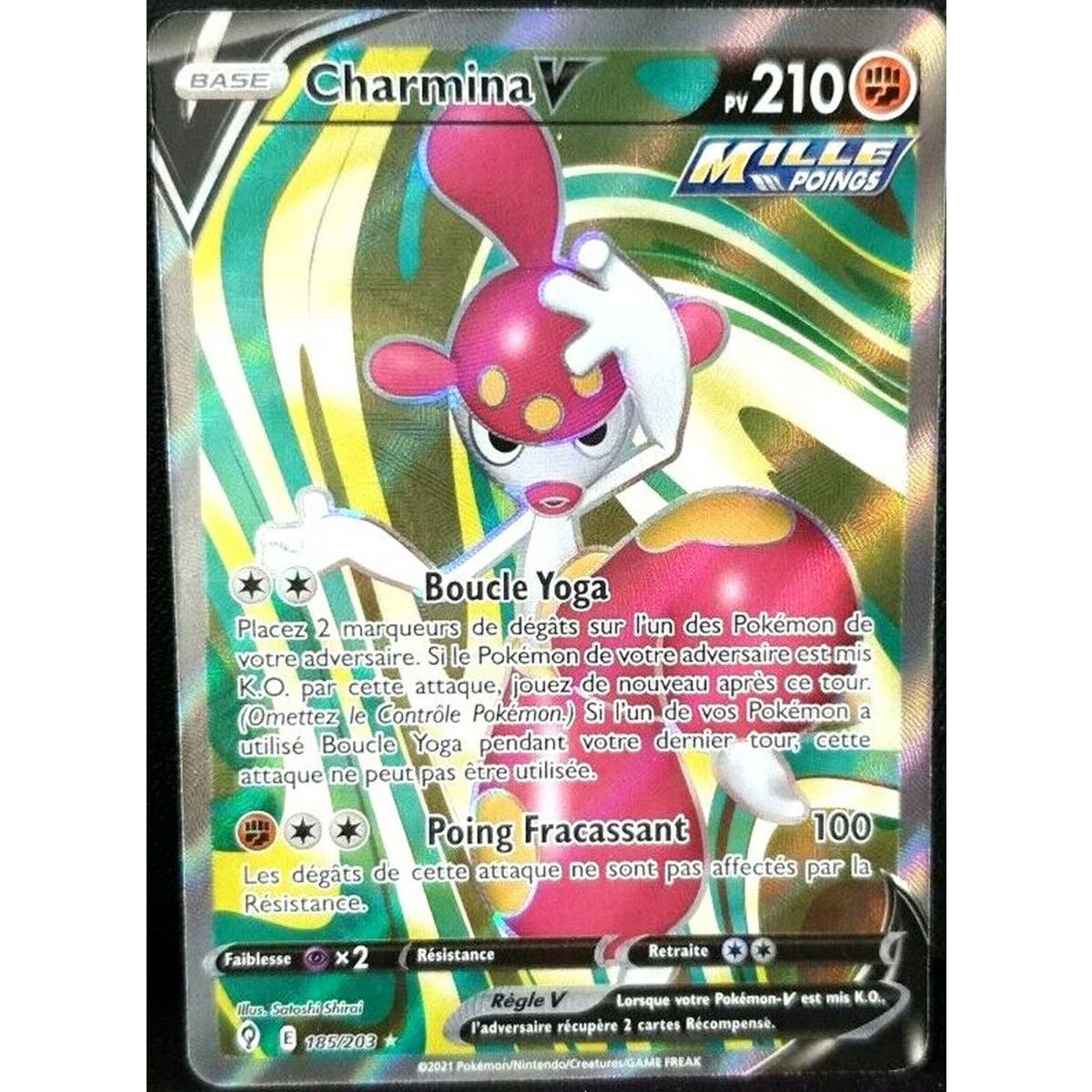 Item Charmina V - Full Art Ultra Rare 185/203 - Sword and Shield Evolution Celeste