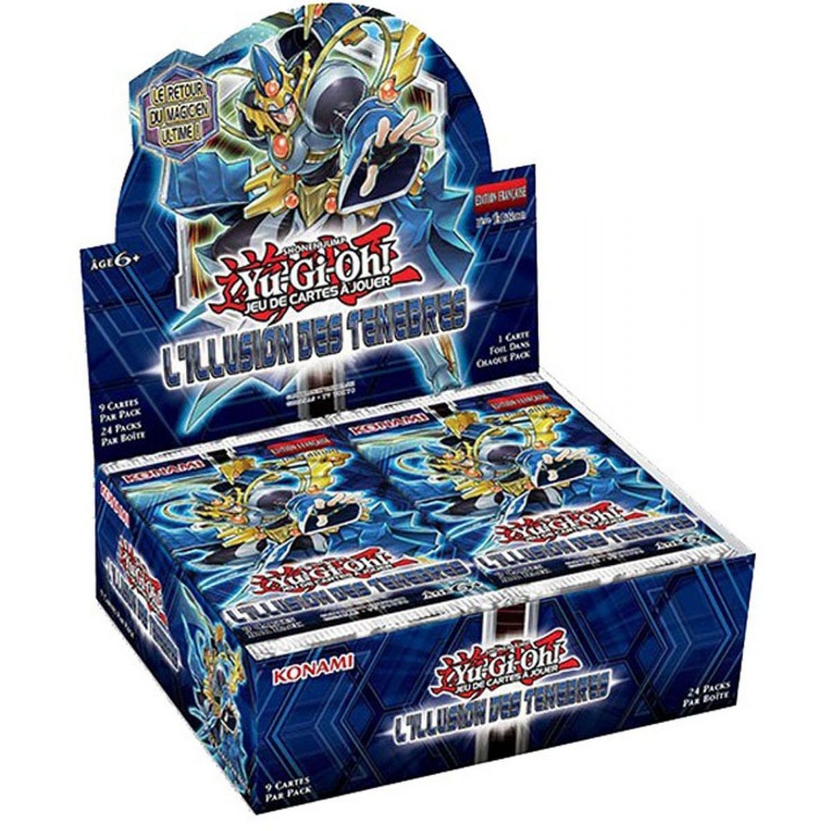 Yu-Gi-Oh! - Display - Box of 24 Boosters - The Illusion of Darkness - FR