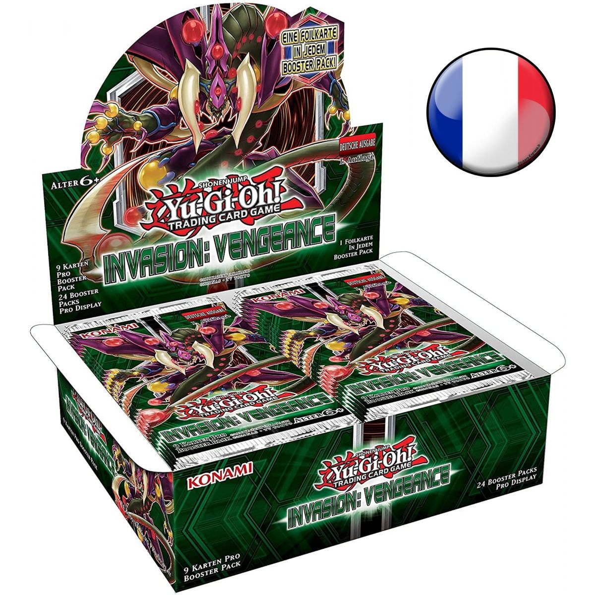 Yu Gi Oh! - Display - Box of 24 Boosters - Invasion: Vengeance - FR