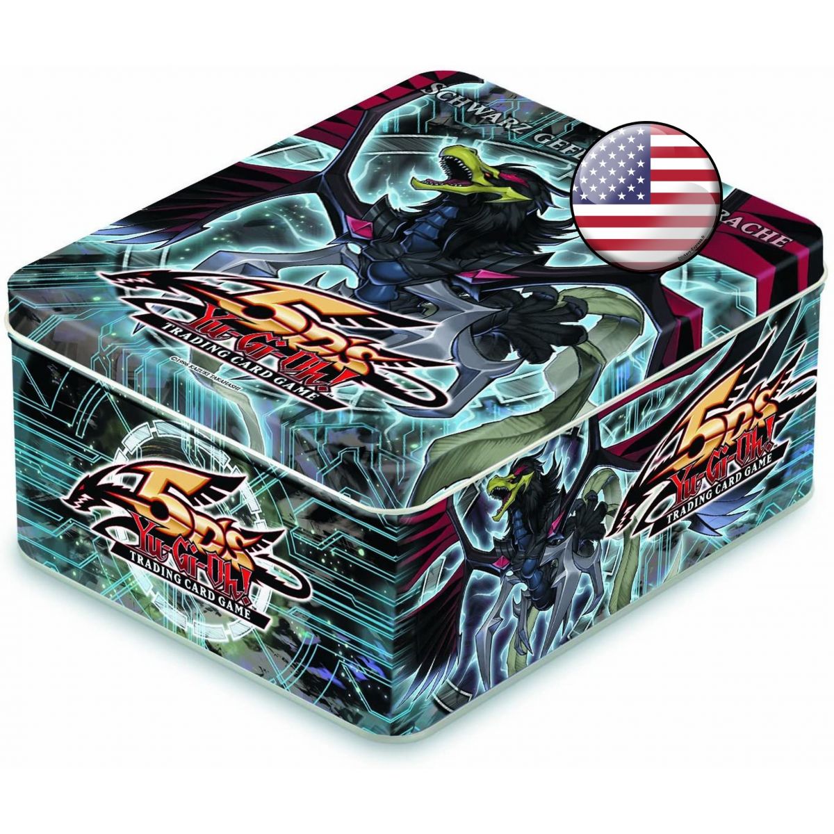 *US Print SEALED* Yu-Gi-Oh! - Tin Box Collectible 2010 - Black-Winged Dragon - Wave 1