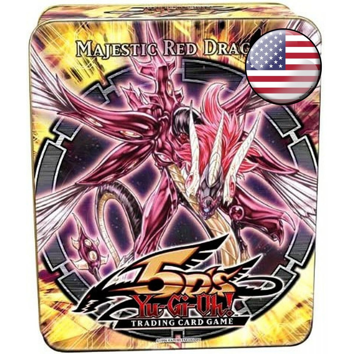 *US Print SEALED* Yu-Gi-Oh! - Tin Box Collectible 2010 - Majestic Red Dragon - Wave 1