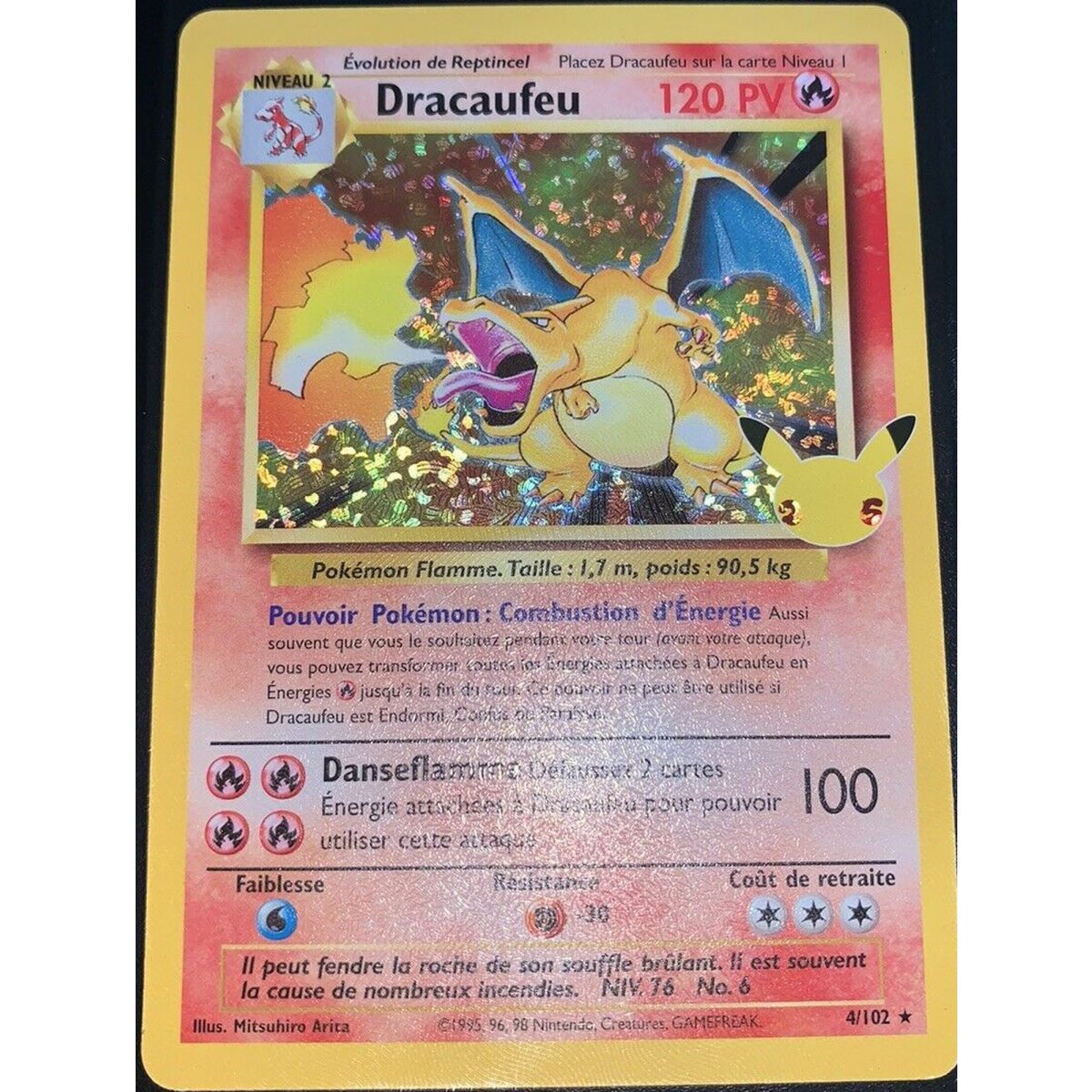 Charizard - Holo Rare 4/102 EB07.5 25th Anniversary Celebrations