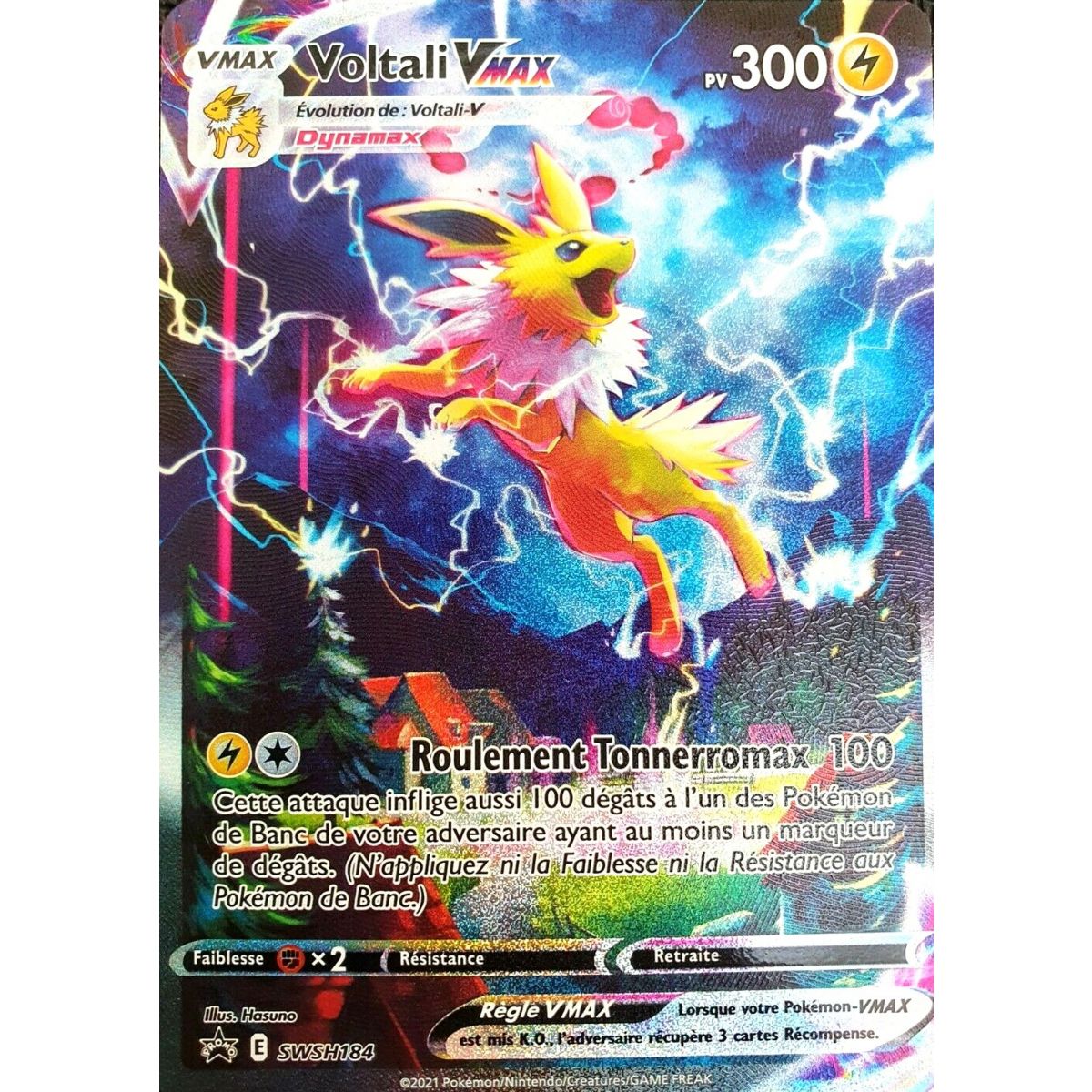 Voltali V-MAX - Ultra Rare - SWSH184