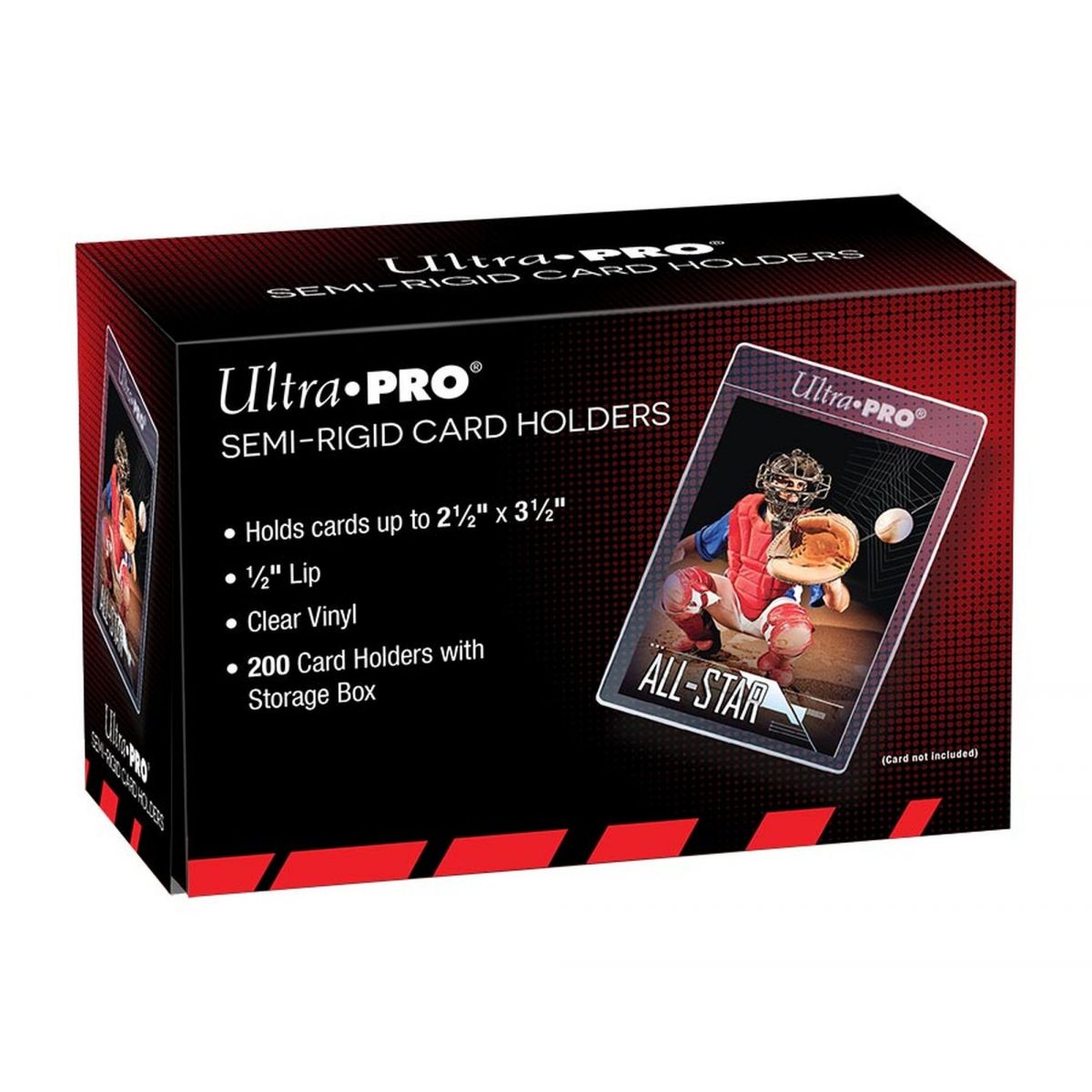 Ultra Pro - Semi-Rigid Card Holders - Semi-Rigid Card Holder (200)