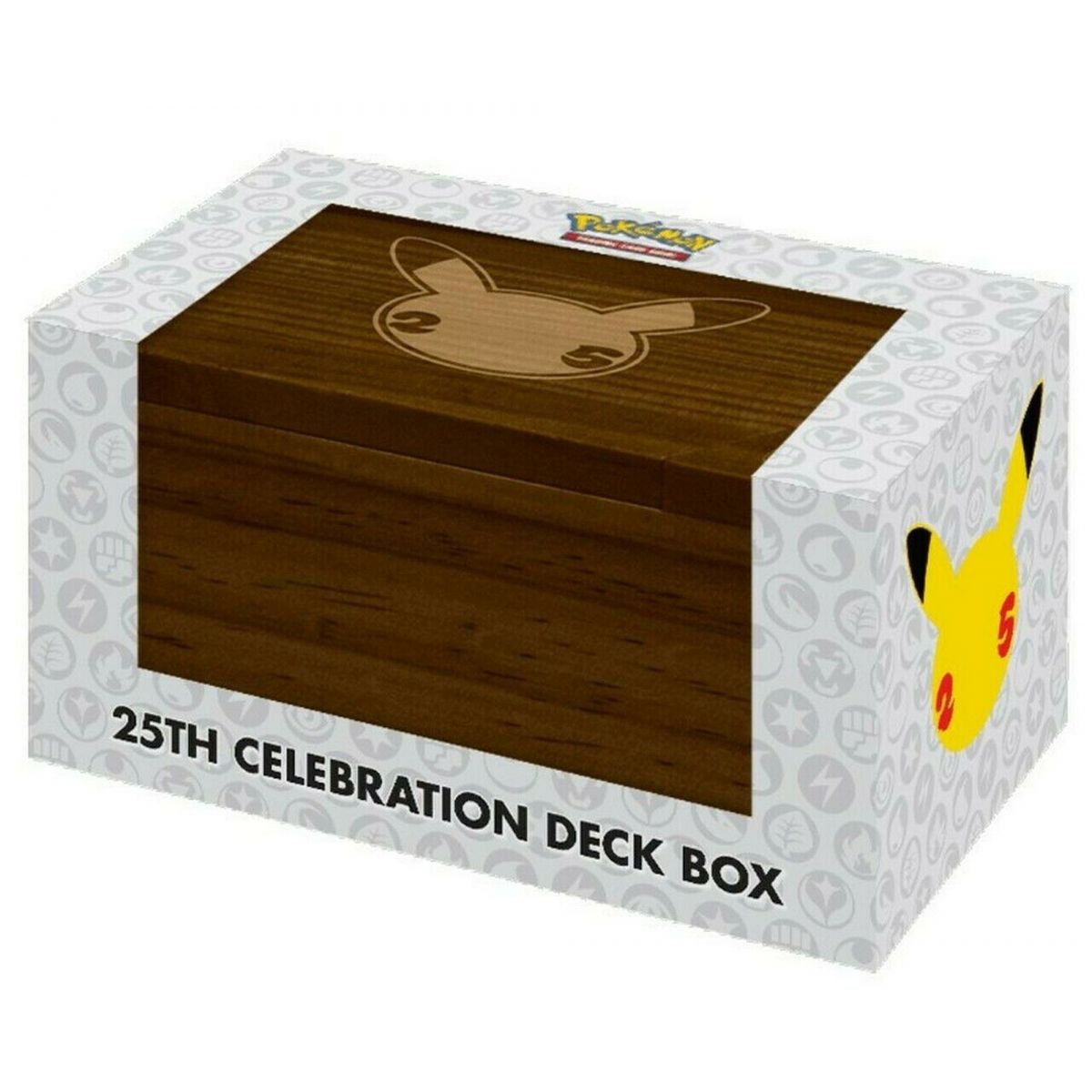 Ultra Pro - Deck Box - Pokemon - 25 Years Premium Wood