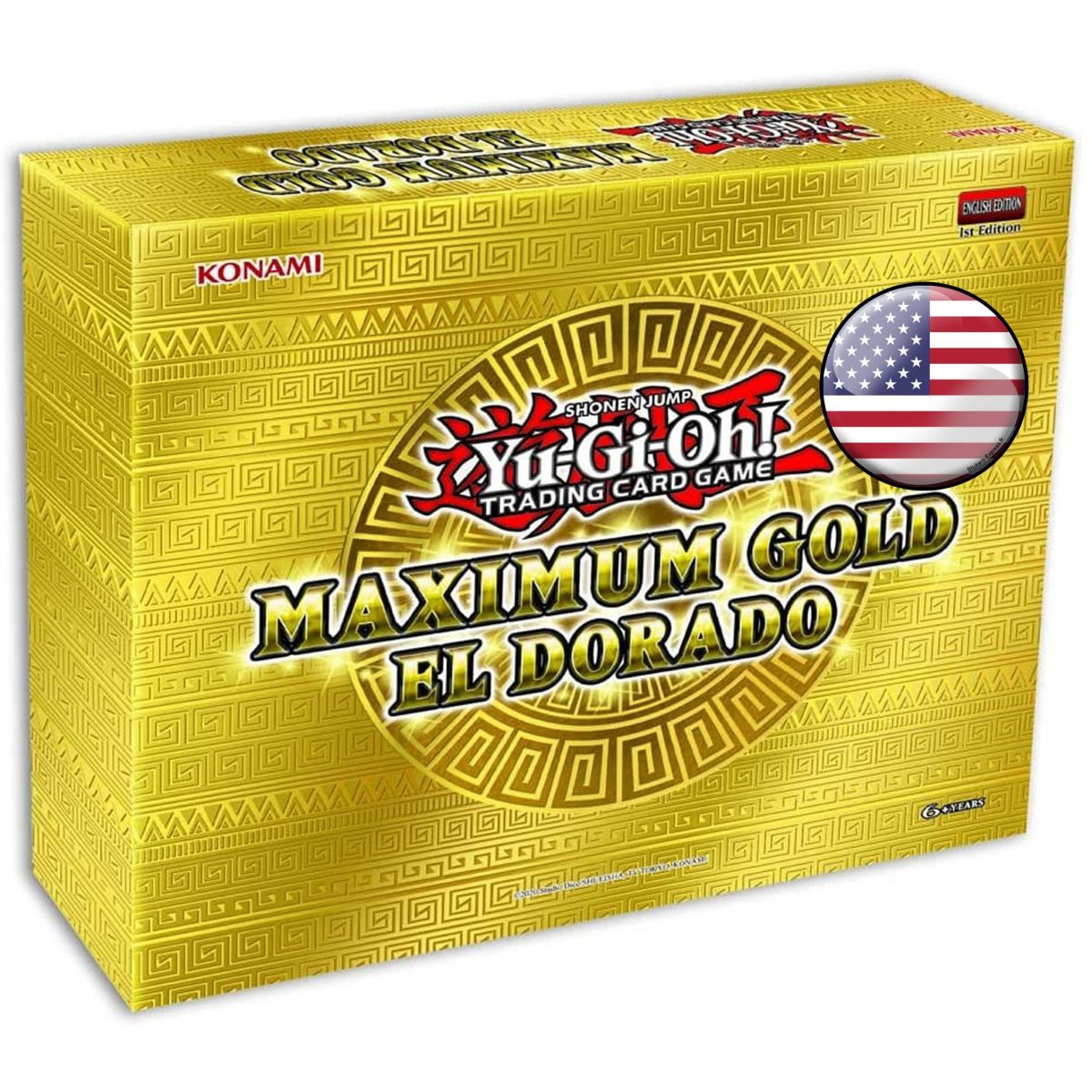 *US Print SEALED* Yu-Gi-Oh! - Maximum Gold: El Dorado - 1st Edition