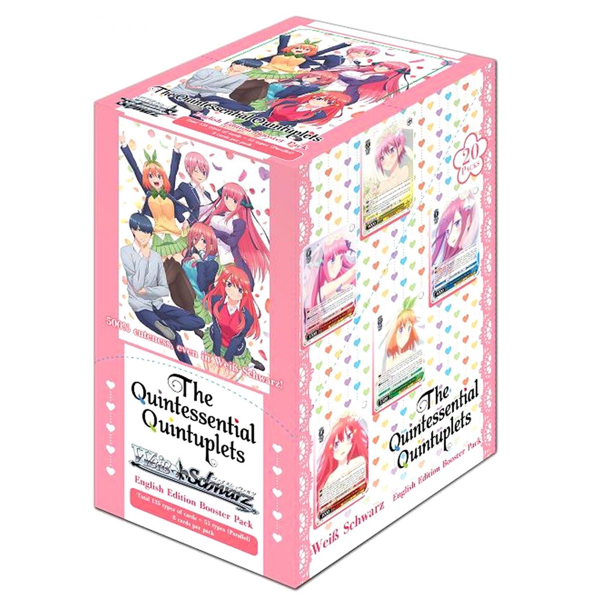 Weiss Schwarz - Display - Box of 20 Boosters - The Quintessential Quintuplets - EN