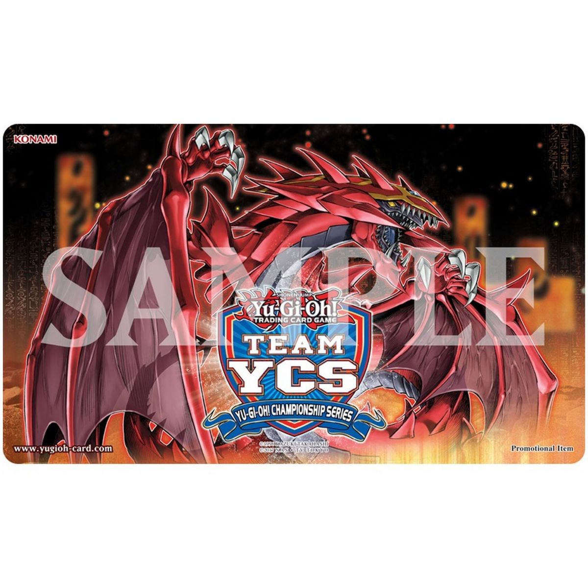 Yu Gi Oh! - Playmat - TEAM YCS Atlanta 2019 "Uria, Lord of Searing Flames"