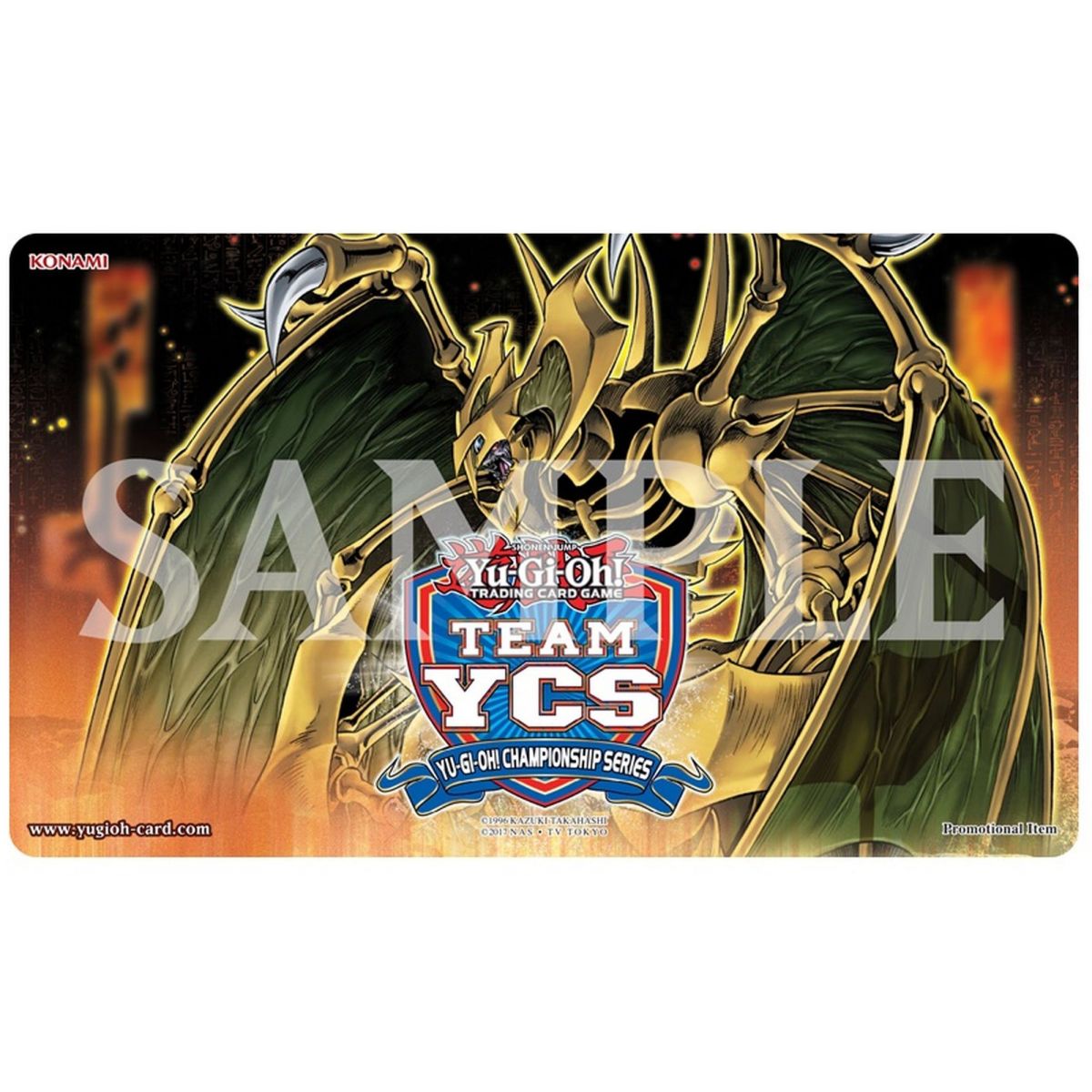Item Yu Gi Oh! - Playmat - TEAM YCS Atlanta 2019 "Hamon, Lord of Striking Thunder"