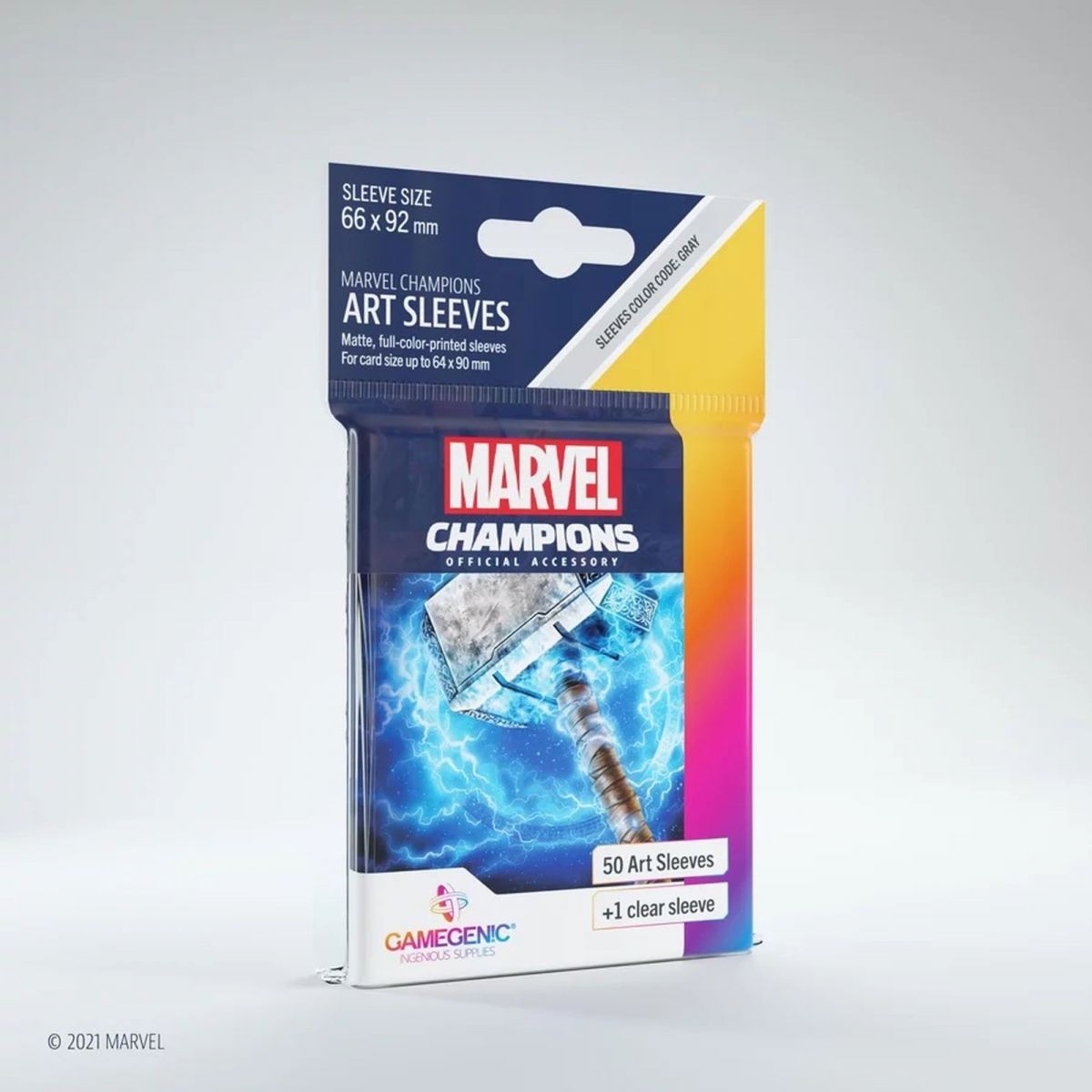 Gamegenic - Card Sleeves - Standard - Marvel Champions: Thor (50)