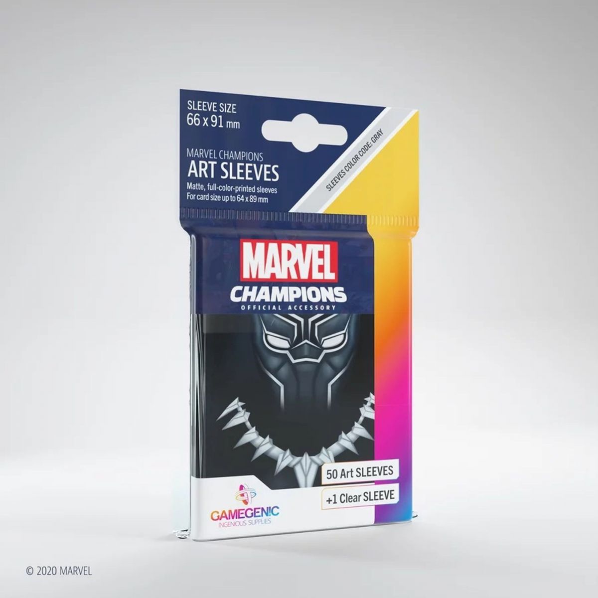 Gamegenic - Card Sleeves - Standard - Marvel Champions: Black Panther (50)