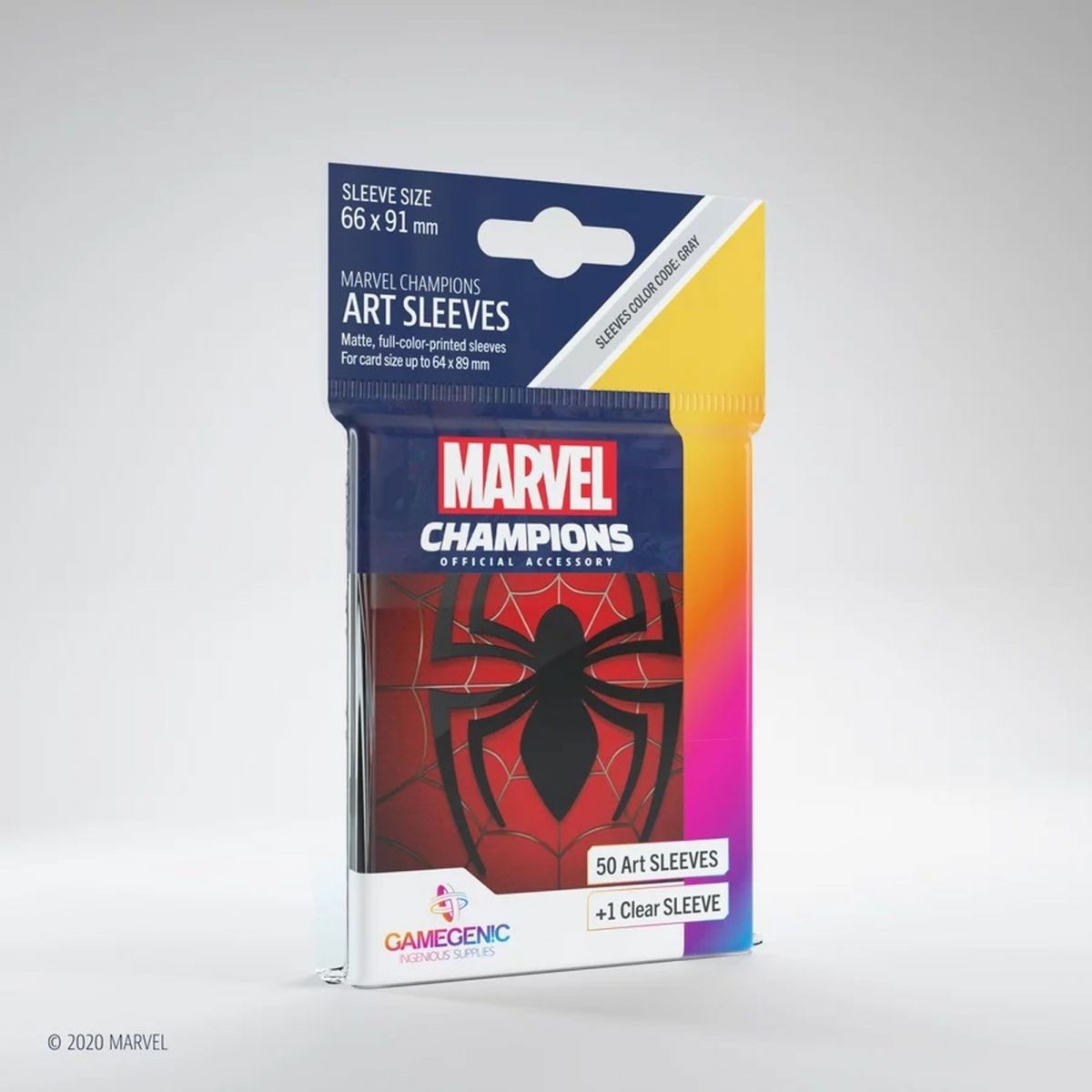 Gamegenic - Card Sleeves - Standard - Marvel Champions: Spider-Man (50)