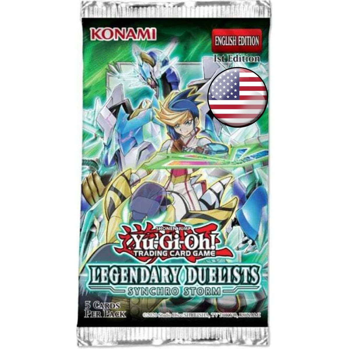 *US Print SEALED* Yu-Gi-Oh! - Booster - Legendary Duelists: Synchro Storm - 1st Edition