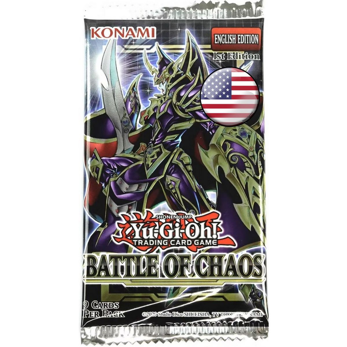 *US Print SEALED* Yu-Gi-Oh! - Boosters - Battle Of Chaos - AMERICAN