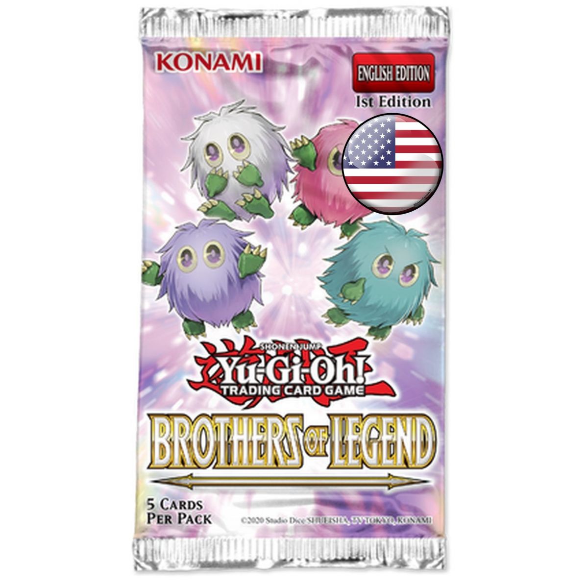 *US Print SEALED* Yu-Gi-Oh! - Booster - Brother of Legend - AMERICAN