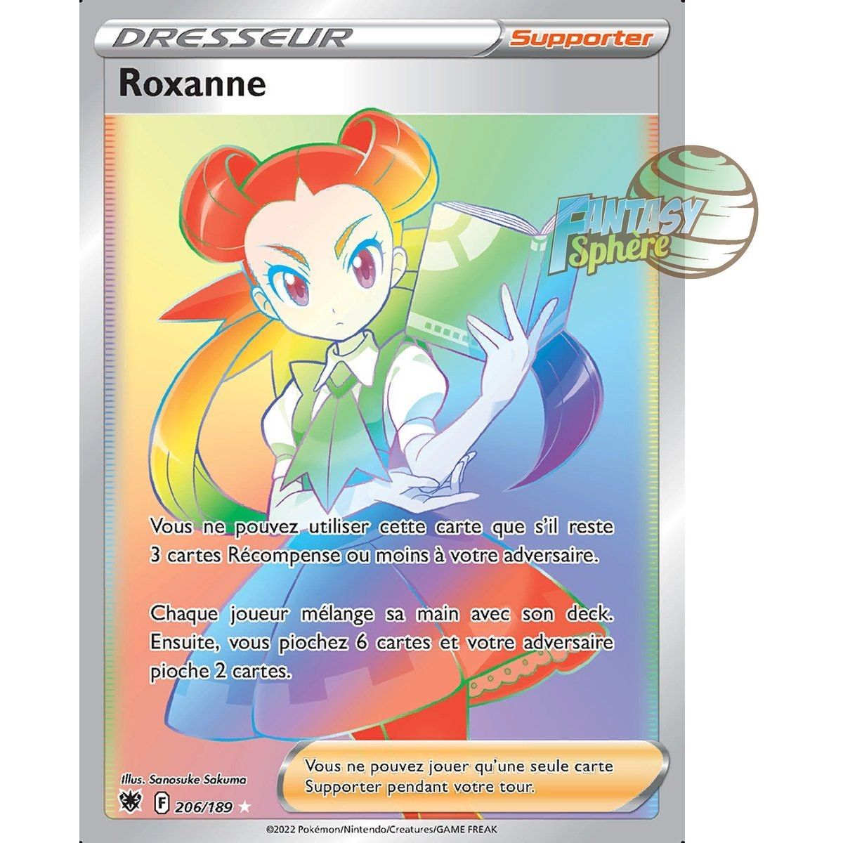 Item Roxanne - Secret Rare 206/189 - Sword and Shield Radiant Stars