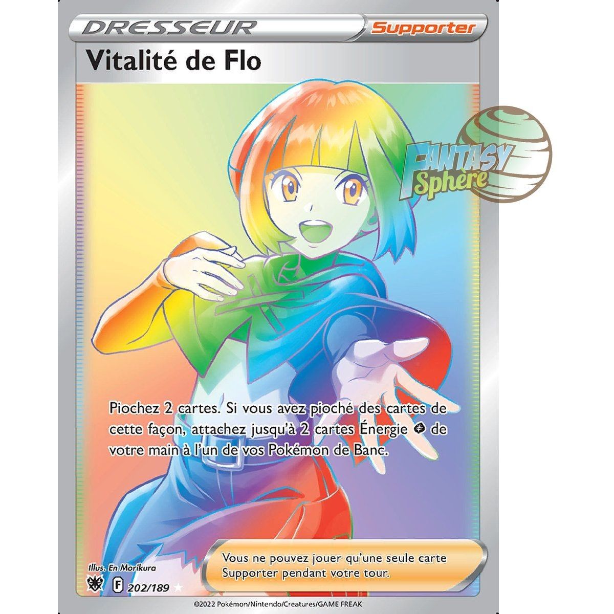 Item Vitality of Flo - Secret Rare 202/189 - Sword and Shield Radiant Stars