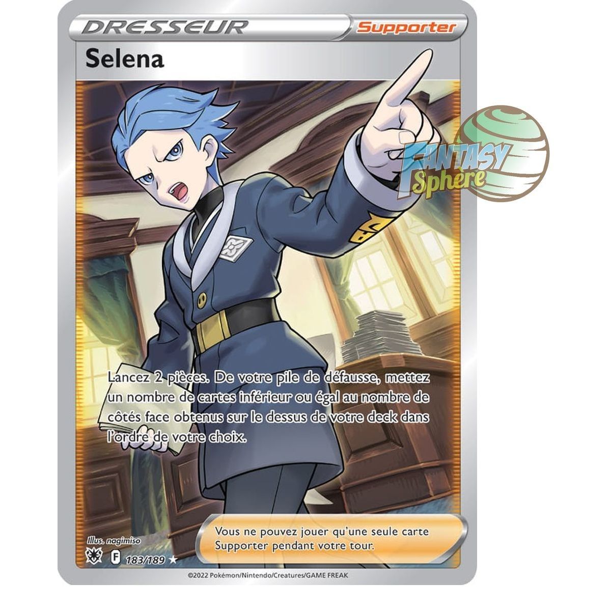 Selena - Full Art Ultra Rare 183/189 - Sword and Shield Radiant Stars