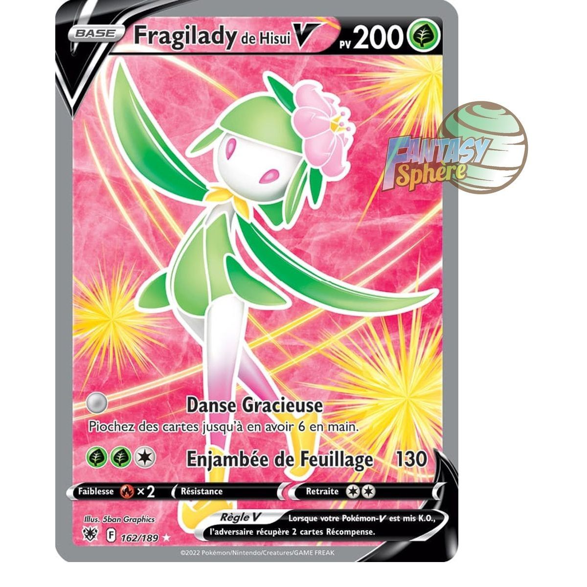 Item Fragilady of Hisui V - Full Art Ultra Rare 162/189 - Sword and Shield Radiant Stars