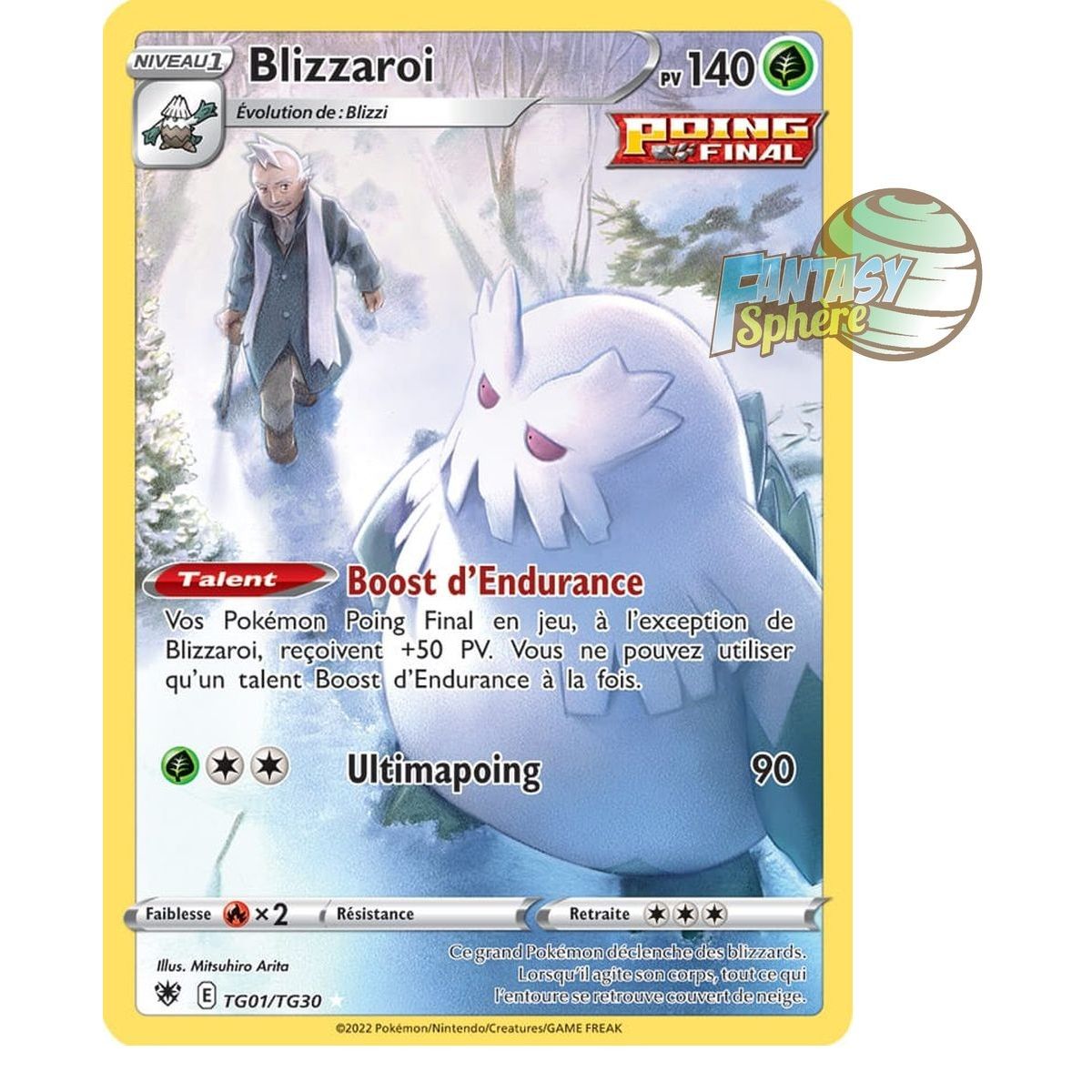 Blizzaroi - Ultra Rare TG01/TG30 - Sword and Shield Radiant Stars