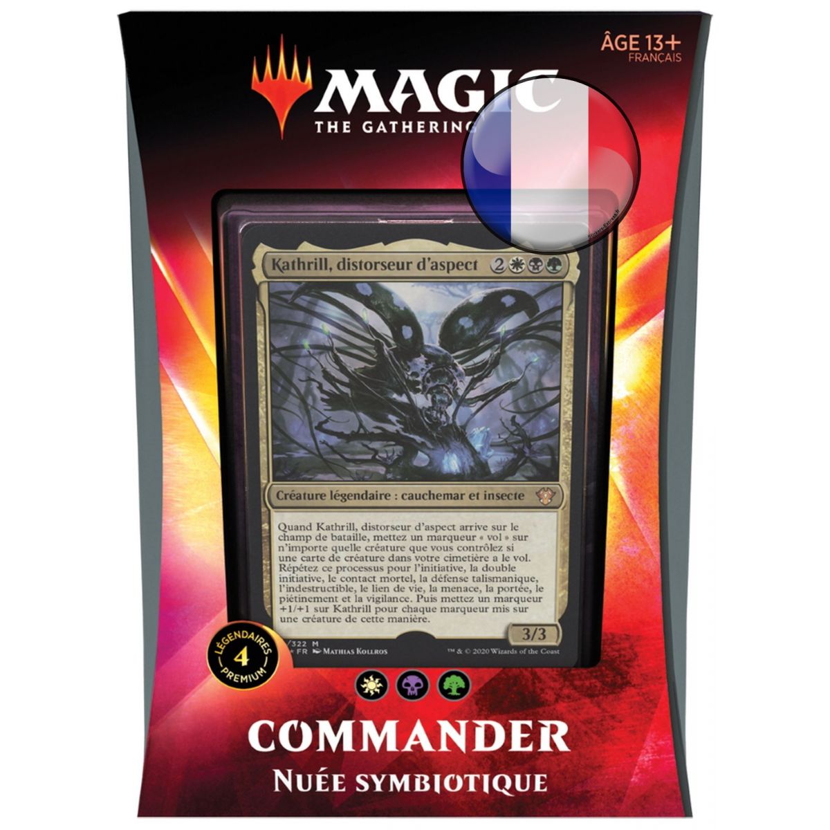 MTG - Deck Commander - Ikoria - Symbiotic Swarm - FR