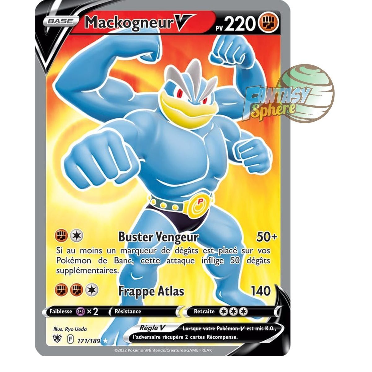 Item Machamp V - Full Art Ultra Rare 171/189 - Sword and Shield Radiant Stars