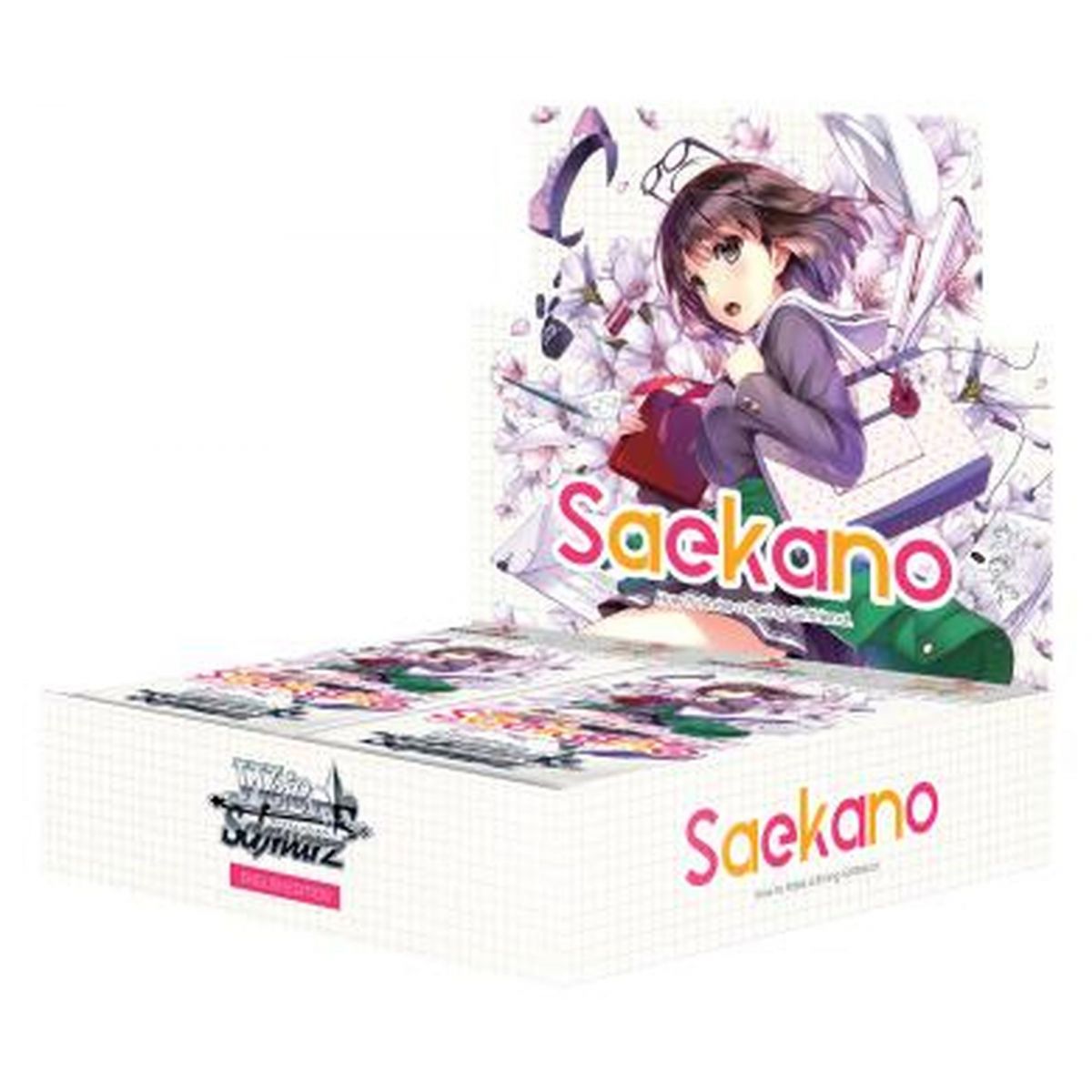 Weiss Schwarz - Display - Box of 16 Boosters - Saekano: How to Raise a Boring Girlfriend - EN - 1st Edition
