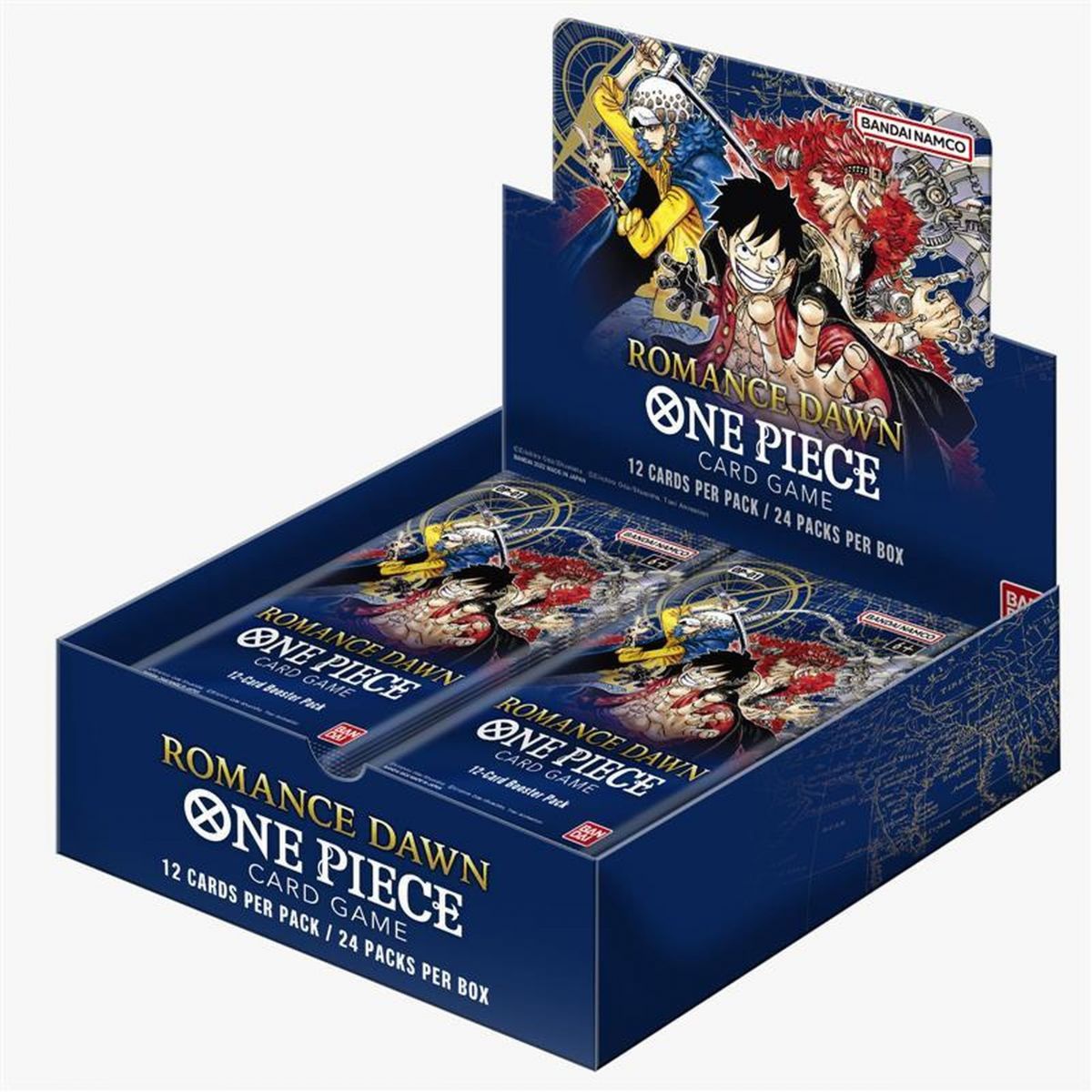 One Piece - Display - Box of 24 Boosters - Romance Dawn - OP-01 - EN