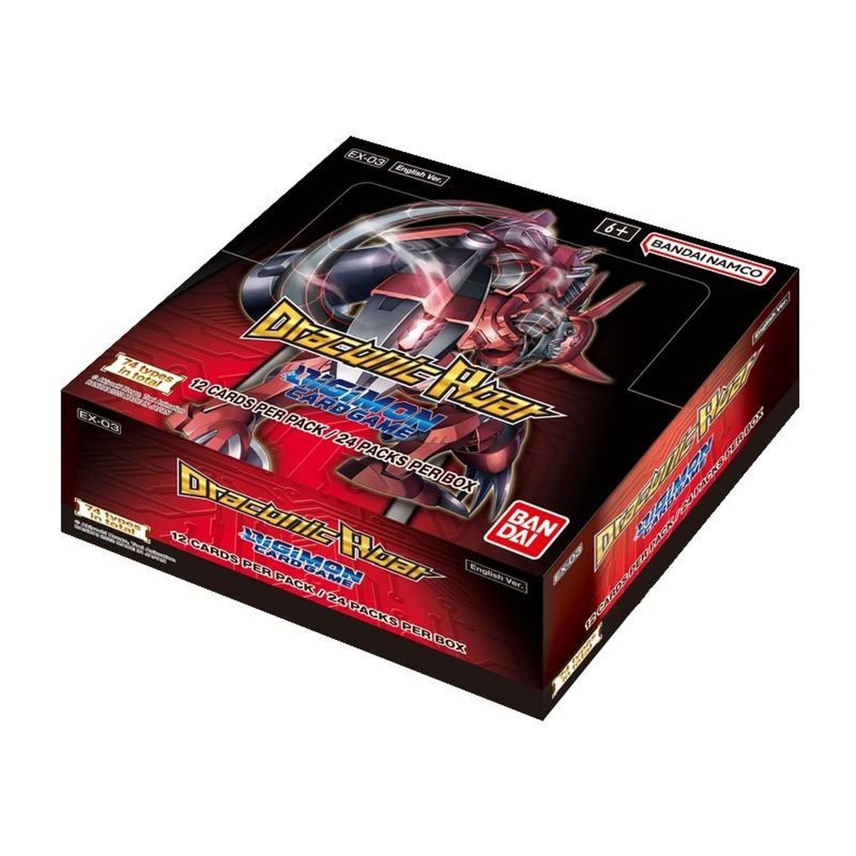 Digimon - Display - Box of 24 Boosters - EX03 Draconic Roar - EN
