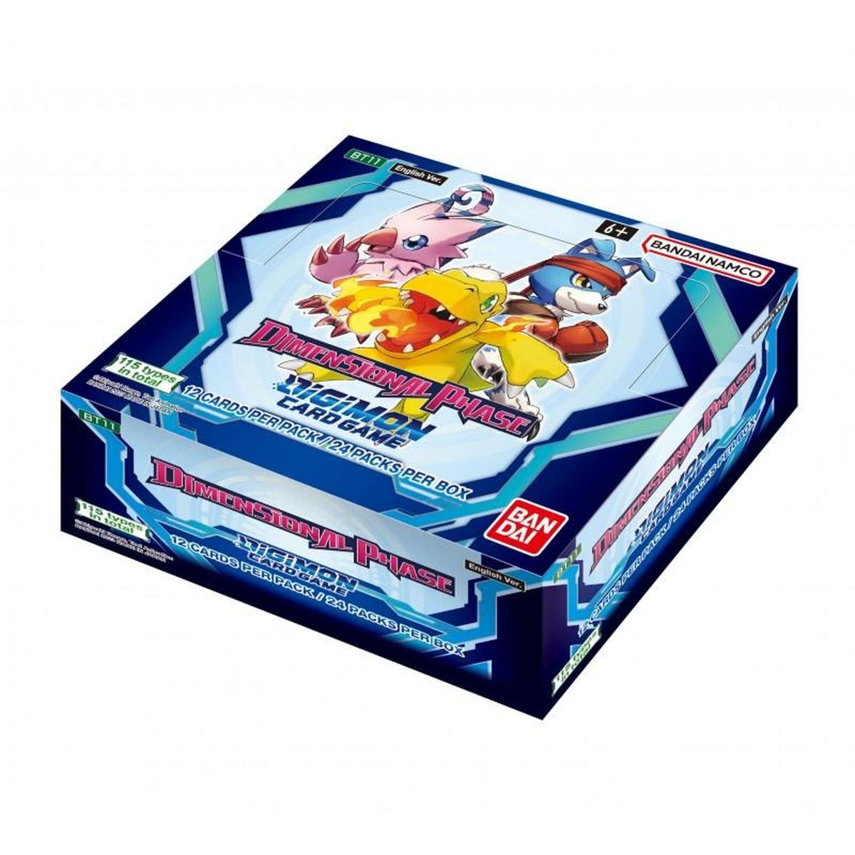 Digimon - Display - Box of 24 Boosters - BT11 Dimensional Phase - EN