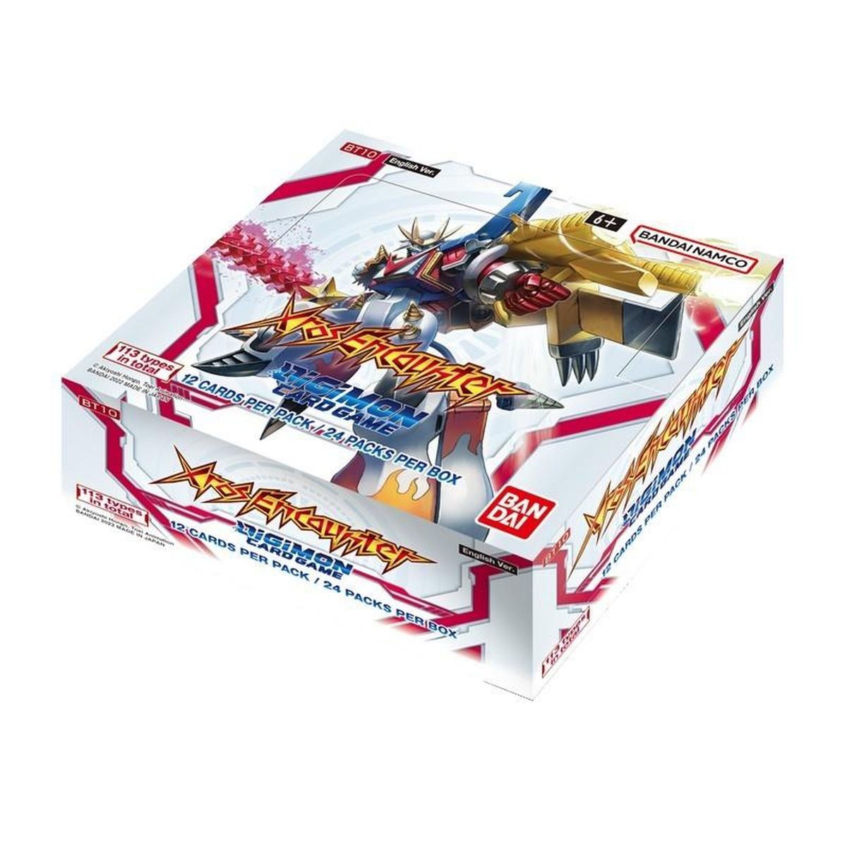 Digimon - Display - Box of 24 Boosters - BT10 XROS Encounter - EN